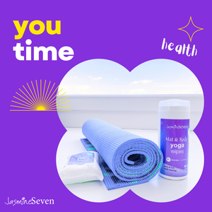 Yoga Mat & Body Wipes - Lavender Tea Tree - 45ct Canister