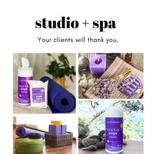 Load image into Gallery viewer, Yoga Mat &amp; Body Wipes - Lavender Tea Tree - 45ct Canister (Case of 6)