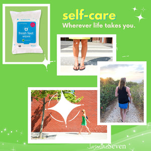 Fresh Feet Wipes - Peppermint 25ct (Case of 12)