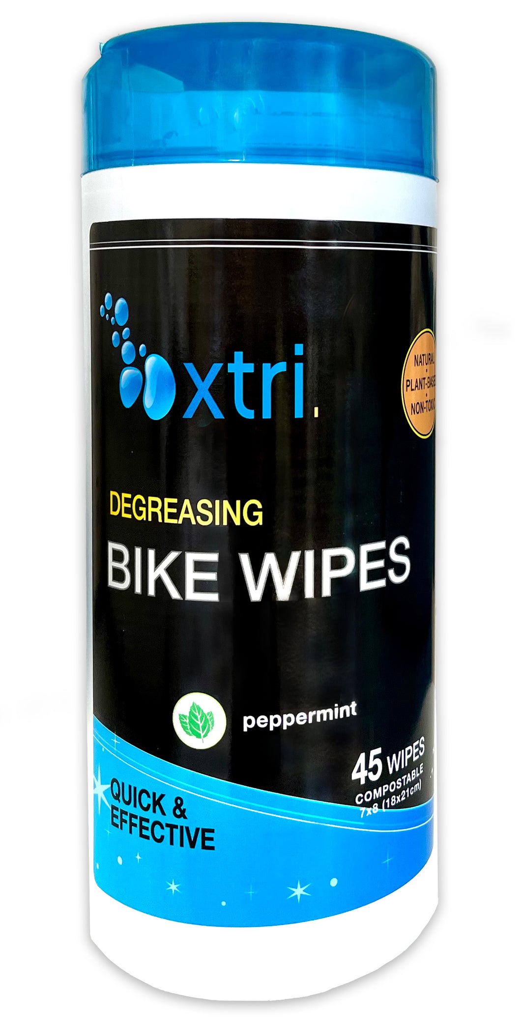 Xtri Bike Wipes - 45ct Canister