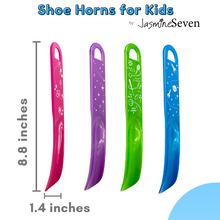 Load image into Gallery viewer, Shoe Horns for Kids: 4-pack