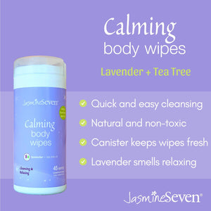 Calming Body Wipes – Lavender  (Case of 6)